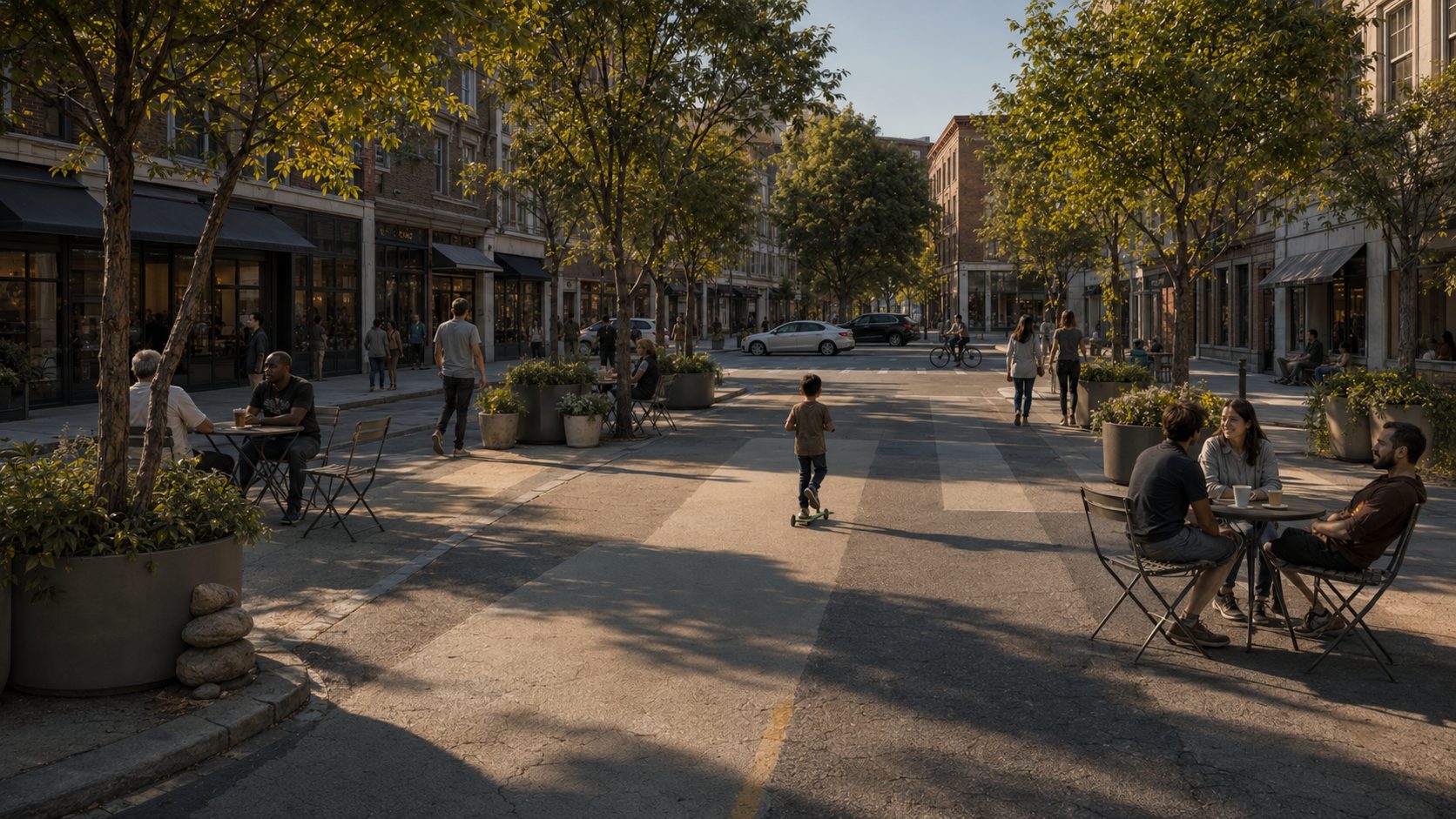 Visualization for: The street that became a place to stay
