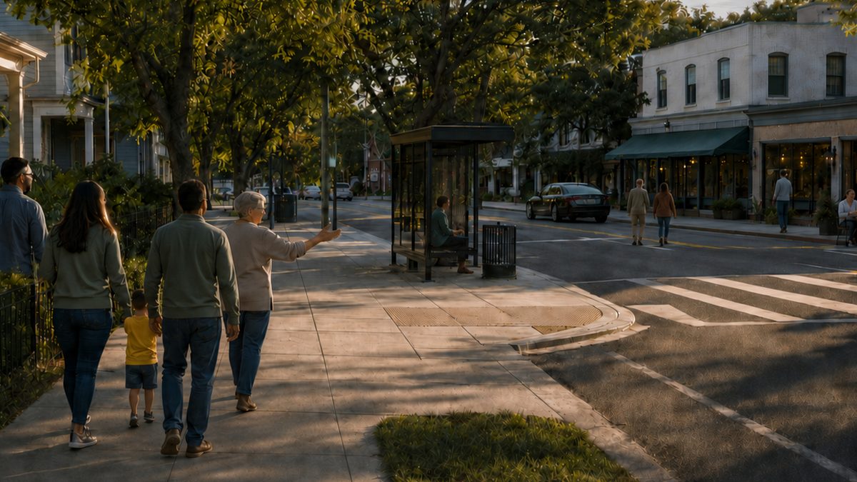 Visualization: a community designed around how residents move